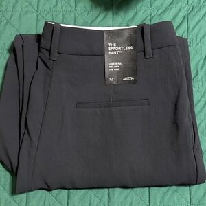 Aritzia Effortless Pant in Charcoal Gray